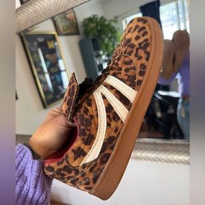 Steve Madden Leopard Print Sneakers